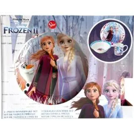 Coffret repas 3 pièces - La reine des Neiges (l'unité)