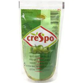 CRESPO Olives vertes Dénoyautées 100g
