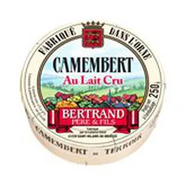 Camembert Bertand Lait Cru (250g)
