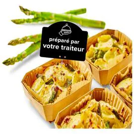 Gratin aux asperges (280g)
