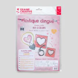 Kit Plastique Dingue Coeurs (l'unité)