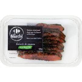 Emincés de saumon à l'aneth (120g)