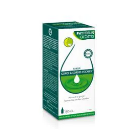 Complément Alimentaire Gorge et Cordes Vocales Sirop Apaisant (150ml)