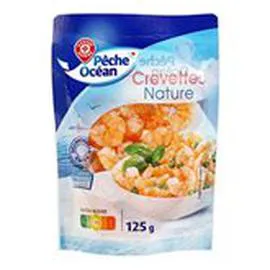 Crevettes natures (125g)