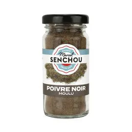 Poivre noir moulu (40g)