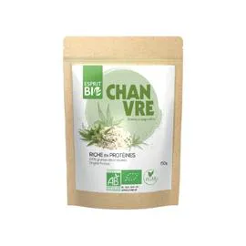 Chanvre graines décortiquées Bio (150g)