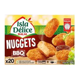 ISLA DÉLICE Nuggets BBQ halal 400g
