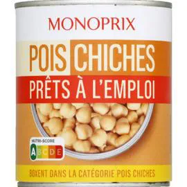 Pois chiches prêts à l'emploi (530g)