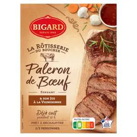 Viande Bovine Paleron - Jus à la vigneronne (400g)