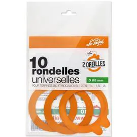 Rondelles universelles 2 oreilles D85 mm (l'unité)