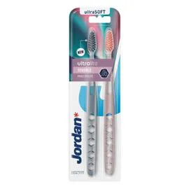 Brosse à Dents Adulte Ultra Lite Sensitive Ultra Soft (x2)