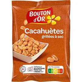 BOUTON D'OR Cacahuètes grillées à sec 150g
