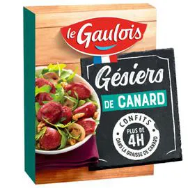 Gésiers de canard confits (300g)