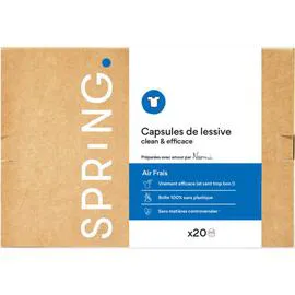 Lessive caps air Frais (l'unité)