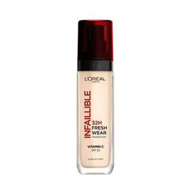L'ORÉAL PARIS Fond de Teint Infaillible 32H Vitamin C SPF 25 - Teinte 10 l'unité