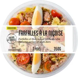 Farfalles à la Niçoise thon tomates cerises (350g)