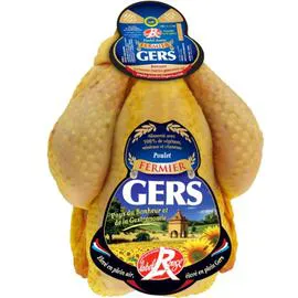 Poulet jaune Label Rouge (l'unité)