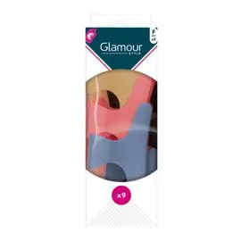 Pinces à Cheveux Multicolores (x9)