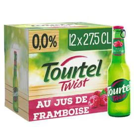 Bière au jus de Framboise Sans Alcool Twist (12x27,5cl)
