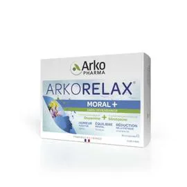 Complément Alimentaire Arkorelax Moral + Dopamine Et Sérotonine (x60)
