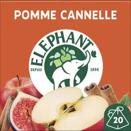 THÉ ÉLÉPHANT Infusion Pomme Cannelle 36g