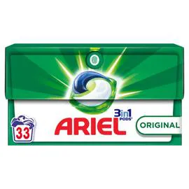 ARIEL Lessive Pods All-in-1 Original - x33 602g