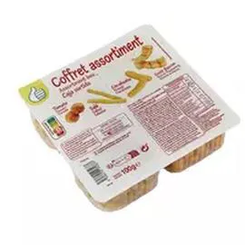 Assortiment de biscuits soufflés apéritifs (100g)