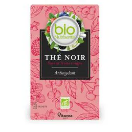 Infusion Thé Noir Antioxydant aux Fruits Rouges BIONUTRISANTE (x20)