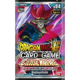 Booster 12 Cartes Dragon Ball Z (l'unité)