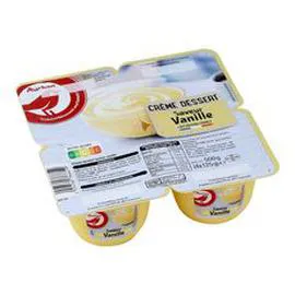 Crème dessert à la vanille (4x125g)