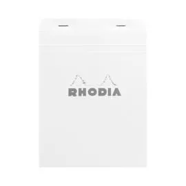 EXACOMPTA Bloc notes Premium blanc A5 RHODIA l'unité