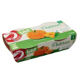 Bol purée de potiron bio dès 4 mois (2x120g)