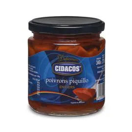 Poivrons Del Piquillo Bocal Verre X 12 (340g)