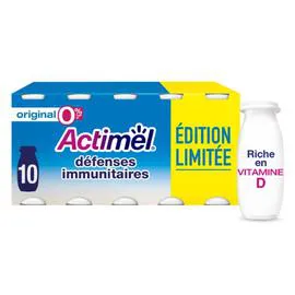 Yaourt à boire 0% MG (10x100g)