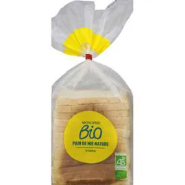 MONOPRIX BIO Pain de mie nature bio 500g