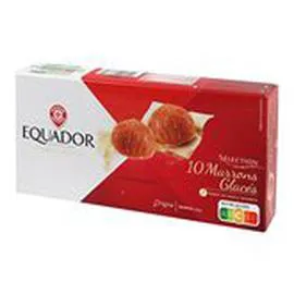 Marrons glacés 10 marrons entiers (200g)