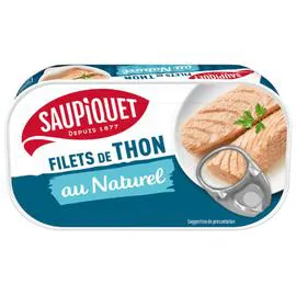 Thon filets au naturel (81g)