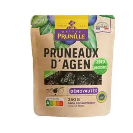 MAÎTRE PRUNILLE Pruneaux d'Agen dénoyautés 250g