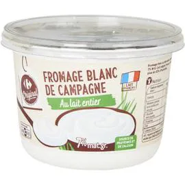 Fromage blanc nature 7% MG (1kg)