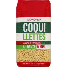 MONOPRIX Coquillettes, de qualité supérieure 500g