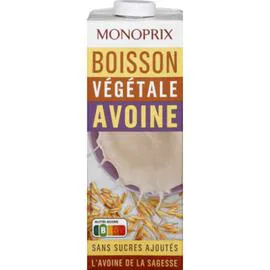 MONOPRIX Boisson Végétale Avoine 1l
