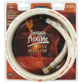 Tuyau flexible à gaz butane.propane 2m (l'unité)