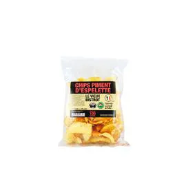 LE VIEUX BISTROT Chips au piment d'espelette aop 100g