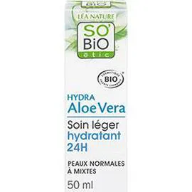 LÉA NATURE, SO'BIO ÉTIC Crème de jour Sobio Etic Hydratante à l'aloé Vera 50ml