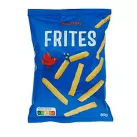 AUCHAN Frites salées apéritves 80g