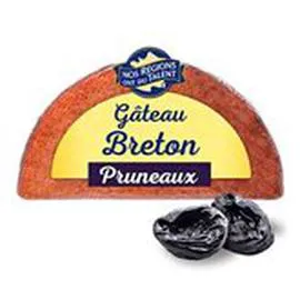 NOS RÉGIONS ONT DU TALENT Gâteau breton fourré pruneaux 400g
