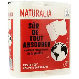 Essuie-Tout Compact Ecologique x2 (358g)