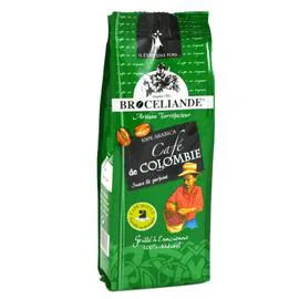 Café moulu de Colombie 100% arabica (250g)