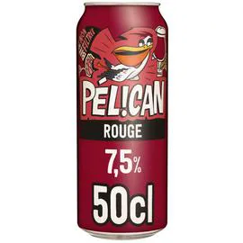 Pélican Rouge boite (50cl)