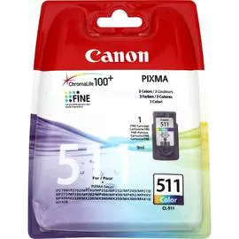 CANON Cartouche Jet d'Encre Couleur (CL-511) l'unité